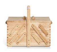 Prym Nähkasten Holz M (hell)