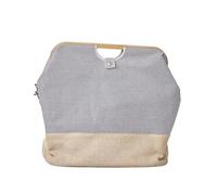 Store & Travel Bag Canvas & Bamboo M, anthrazit