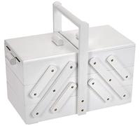 PRYM Nähkasten Holz M weiß, Holz, Aufbewahrung, Nähkästen