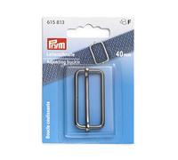 Prym 615813 40 mm gunmetal Leiterschnalle, Stahl