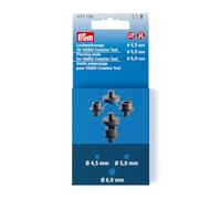 Prym 673138 Lochwerkzeuge für Vario Creative Tool, 4,5-6,0 mm Set, brüniert, One Size