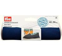 Prym 903288 Schrägband Baumwolle, 40/20 mm, 30 m, bleu, 100% CO, Falzung, 20 mm Falzung: 40/20 mm | 30 m