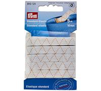 Prym 910121 Standard Elastic Gummiband 10 mm x 5 m - elastisches Nähband in Weiß, Oeko-TEX Zertifiziert, Kochfest & trocknergeeignet - Gummilitze für Hosen, Röcke, Pyjamas, Jacken