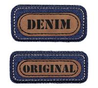 Prym 921495 Applikation Jeans DENIM, blau/braun