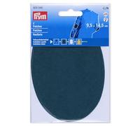 Prym 929040 Patches Velourslederimitat, aufbügelbar, 9,5 x 14,5 cm, petrol