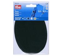 Prym 929041 Patches Velourslederimitat, aufbügelbar, 9,5 x 14,5 cm, grün