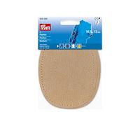 Prym 929280 Patches Nubukleder zum Annähen 10,5 x 13 cm beige