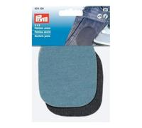 Prym Patches Cucina Jeans (bügeln) 9 x 8 cm hellblau/dunkelblau – 2 Paar