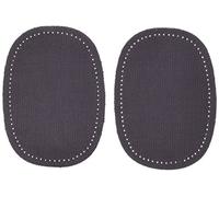 Patches, Kord, aufbügelbar, versch. Farben grau