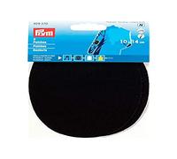 Prym 929370 Patches Velourslederimitat (bügeln) 10 x 14 cm schwarz