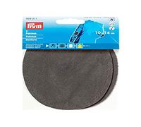 Prym Patches Velourslederimitat (bügeln) 10 x 14 cm mittelgrau