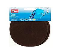 Prym 14 x 10 cm 2-teilig Nachahmung Wildleder Patches für Bügeln/Sewing-on, Dunkelbraun