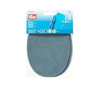 Prym - Patches Velourslederimitat (bügeln) 10 x 14 cm mittelblau 929379
