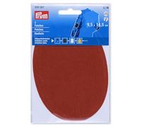 Prym 929387 Patches Velourslederimitat, aufbügelbar, 9,5 x 14,5 cm, terrakotta
