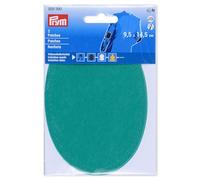 Prym 929390 Patches Velourslederimitat, aufbügelbar, 9,5 x 14,5 cm, mint