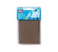 Prym 929399 Flickstoff CO (bügeln) 12 x 45 cm Khaki, Grün