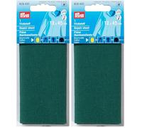 Prym 929405 Flickstoff CO (bügeln) 12 x 45 cm grün (Packung mit 2)