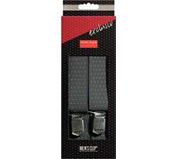 Prym 944.360 Clip, Grey-White, M/L 35 mm/120 cm, grau, weiße Punkte, 1 Stück