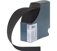 Prym 955307 Elastic-Band kräftig 50 mm schwarz, 72 Prozent PES 28 Prozent ED