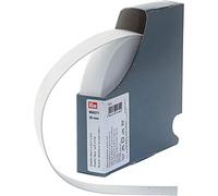 Prym 955371 Elastic-Band weich 25 mm weiß, 57 Prozent PES 43 Prozent ED