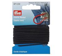 Prym Elastic-Kordel 2,5 mm schwarz (0,85 € pro 1 m)