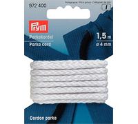 Prym Anorak- und Parkakordel 972400 4 mm weiß