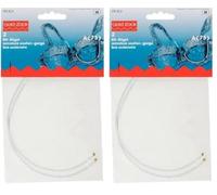Prym 991,806 BH-Bügel, Steel, Weiss, C100 Größe, 2 Count (Packung mit 2)