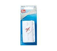 Prym weiß 992155 BH-Verlängerer 3 x 4 Haken 75 mm, 86 Polyamide/14 Percent Elastane, 1 Stück (1er Pack)