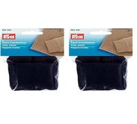 Prym 994300 Elastic-Ärmelbündchen schwarz, Polyester: 100%, Black, 2 Stück, 2 (Packung mit 2)