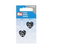 Prym Annäh-Druckknöpfe 18 mm schwarz 2 St, Plastic