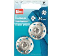 Prym Annähdruckknöpfe Metall 30 mm, new gold