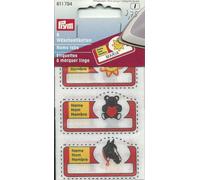 Prym - Applikationen - Patches - zum Aufbügeln - 6 Wäscheetiketten