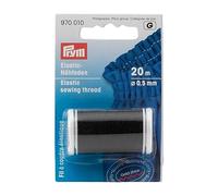 Prym Elastic Nähfaden schwarz 0,5mm 20m