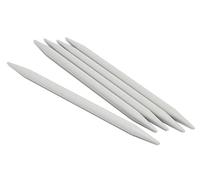 Strumpfstricknadeln, silber Ø 9 mm x 20 cm grau