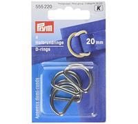 Prym D-Ringe, 20mm, Silber, 4St.