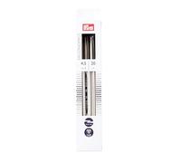 PRYM double-point Ergonomische Stricknadeln/Nadeln, High-Performance-Kunststoff, Mehrfarbig, 4,5 mm, 20 cm Länge, Set von 5, Alabasterweiß