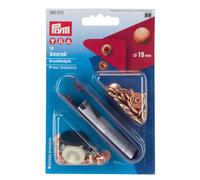 Prym Druckknöpfe Anorak (15 mm/ verkupfert/ 10 St./ inkl. Werkzeug)