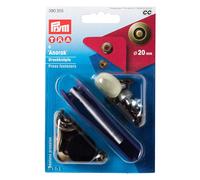 NF-Druckknopf Anorak MS 6St 20mm reifen altmessing