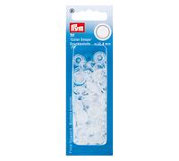 Prym Druckknöpfe Color Snaps (12,4 mm/ transparent/ glänzend/ 30 St.)