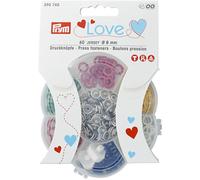 Prym Druckknöpfe Jersey Ring 8 mm, 60 Stück