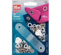 Prym Druckknöpfe Jersey Ring weiß 10mm 10 Stück