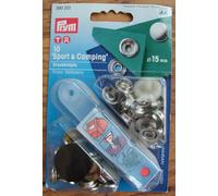 PRYM Druckknöpfe Set "Sport&Camping" zum Nieten Druckknopf 10er Set 18285p NEU