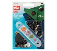 Prym Druckknöpfe Sport Mini (13 mm/ brüniert/ 10 St./ inkl.Werkzeug)