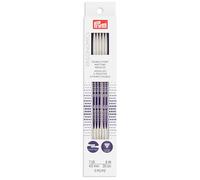 Prym Ergonomics 8-Zoll-Doppelspitz-Stricknadel Gr e 7 (5er-Pack)