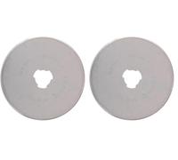 Prym Ersatzklinge für Rollschneider Maxi 45 mm, Edelstahl, Silber (Packung mit 2)