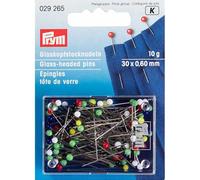 Prym Glaskopfnadeln ST 0,60 x 30 mm bunt