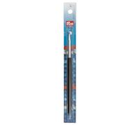 Prym Wollhäkelnadeln Soft-Griff Aluminium 14 cm 4,5 mm silberfarbig