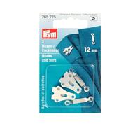 Prym Hosen/Rockhaken und Stege ST 12 mm silberfarbig