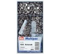 Prym Handarbeitszubehör, Messing: 100%, Silber, 15 mm