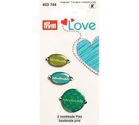 PRYM Handmade Label Set Grün